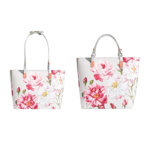 Ted Baker London Jovelle Floral Leather Tote - Picture 3 of 16